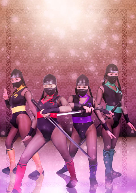 [GHKQ-54] Hermaphrodite Female Low-Ranking Ninja -Perverts Group Pleasu